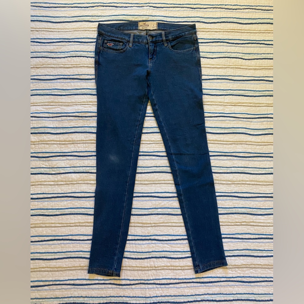 Hollister Deep Indigo Skinny Jeans
